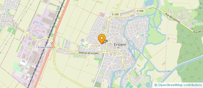 localisation de l'entreprise MADAME MELANIE BALLAY  ERSTEIN