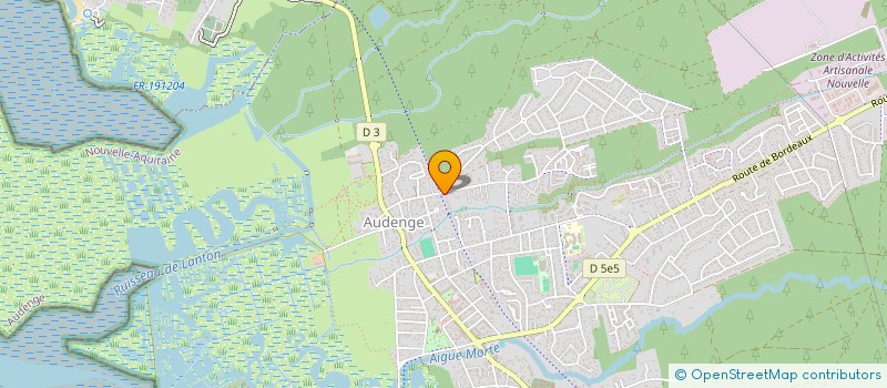 localisation de l'entreprise MADAME MELANIE BALLION  AUDENGE