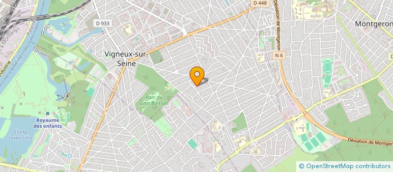 localisation de l'entreprise MADAME MELANIE BAPTISTA à VIGNEUX-SUR-SEINE
