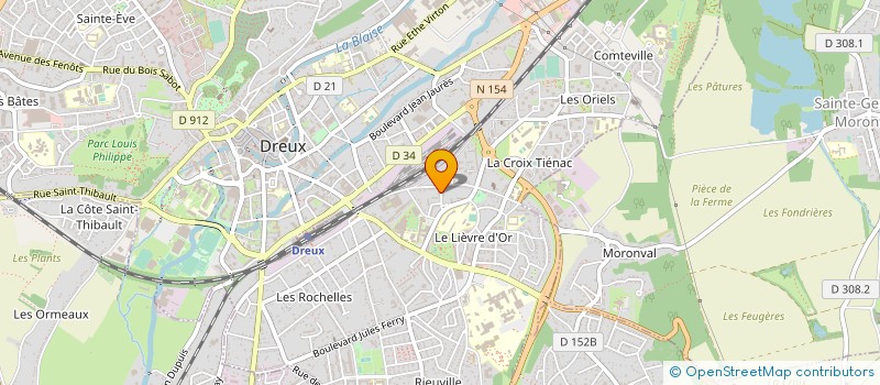 localisation de l'entreprise MADAME MELANIE BARATHON à DREUX