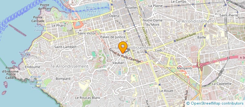 localisation de l'entreprise MADAME MELANIE BARBOSA AMORIM à MARSEILLE