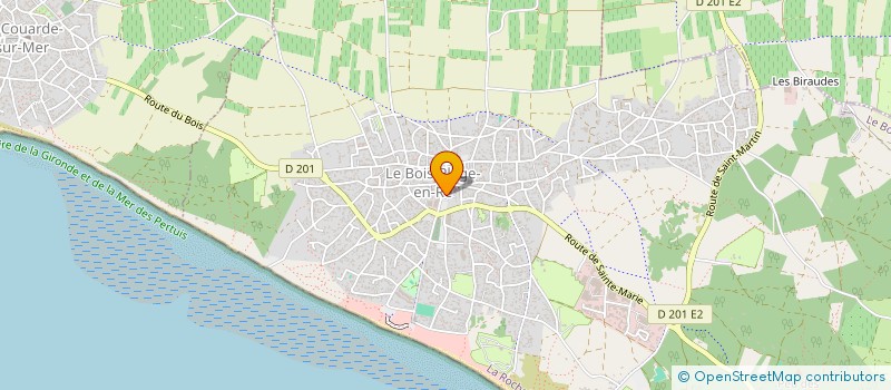 localisation de l'entreprise MADAME MELANIE BARREAU  LE BOIS-PLAGE-EN-RE