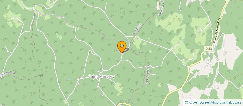 localisation de l'entreprise MADAME MELANIE BARREIRO  SAINT-MARCORY