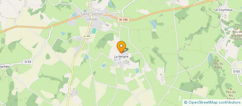 localisation de l'entreprise MADAME MELANIE BARRIER à SAINT-SORNIN-LEULAC