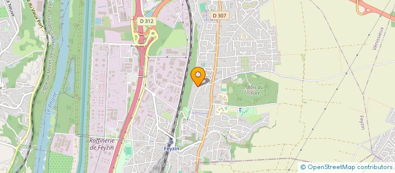 localisation de l'entreprise MADAME MELANIE BATTISTA  FEYZIN