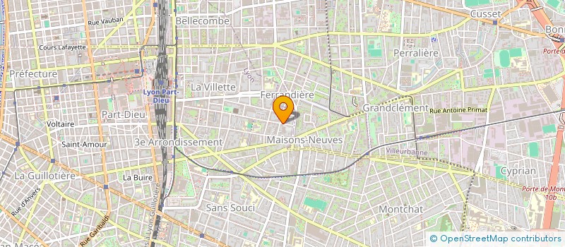 localisation de l'entreprise MADAME MELANIE BATTISTEL  LYON