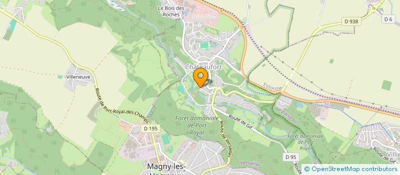 localisation de l'entreprise MADAME MELANIE BEAUDOU  CHATEAUFORT