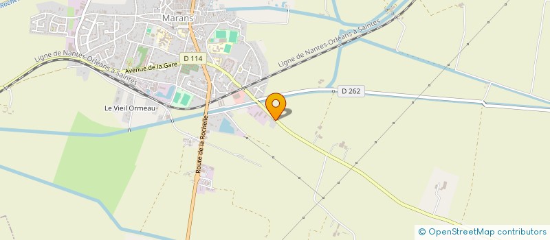 localisation de l'entreprise MADAME MELANIE BECHET  MARANS