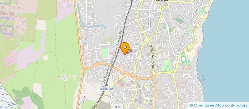 localisation de l'entreprise MADAME MELANIE BELLO  ISTRES