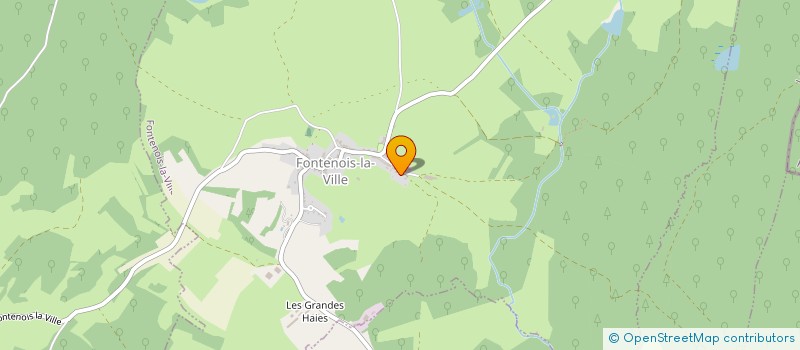 localisation de l'entreprise MADAME MELANIE BELLORA  FONTENOIS-LA-VILLE