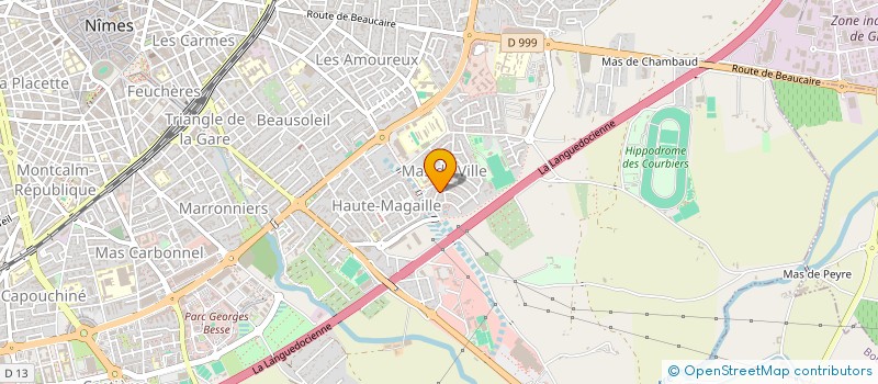 localisation de l'entreprise MADAME MELANIE BENLLOCH  NIMES