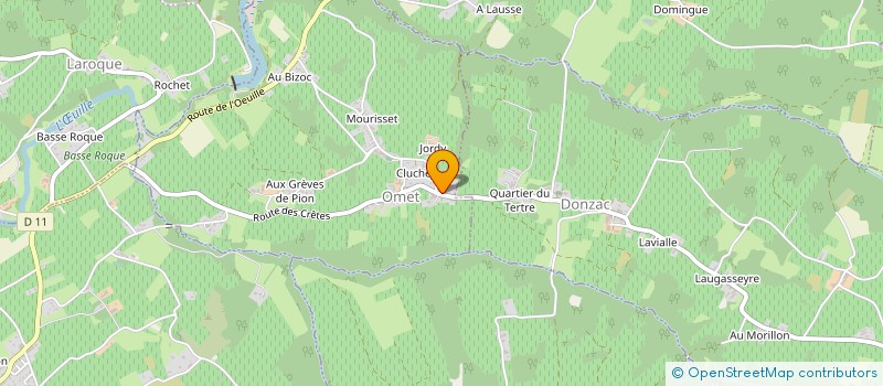 localisation de l'entreprise MADAME MELANIE BENNAROCH  OMET