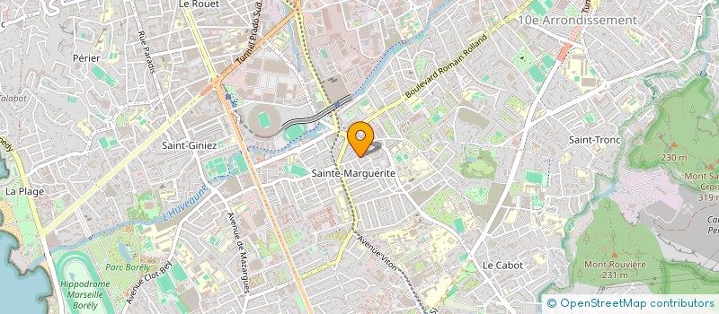 localisation de l'entreprise MADAME MELANIE BENTOBJI à MARSEILLE 9EME