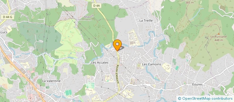 localisation de l'entreprise MADAME MELANIE BENTOLILA à MARSEILLE