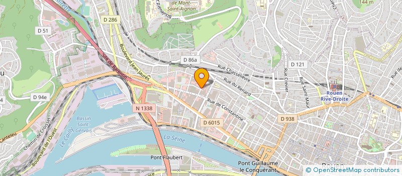 localisation de l'entreprise MADAME MELANIE BERTHELOT  ROUEN