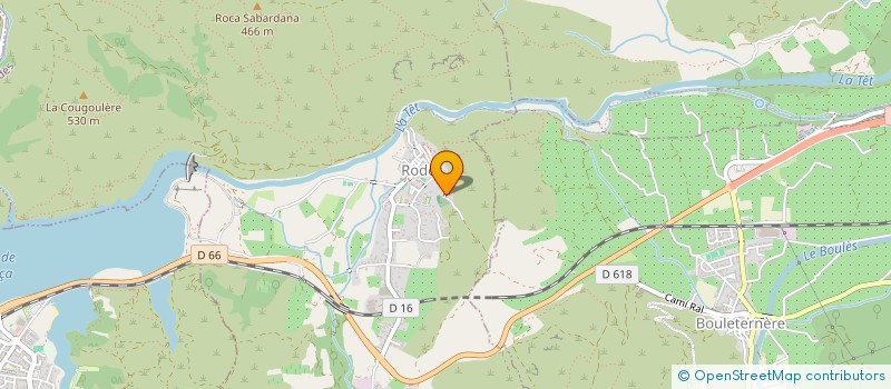 localisation de l'entreprise MADAME MELANIE BIANCHINI  RODES