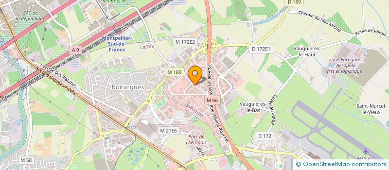 localisation de l'entreprise MADAME MELANIE BIEL  MAUGUIO