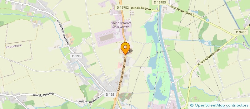 localisation de l'entreprise MADAME MELANIE BIET  RACQUINGHEM