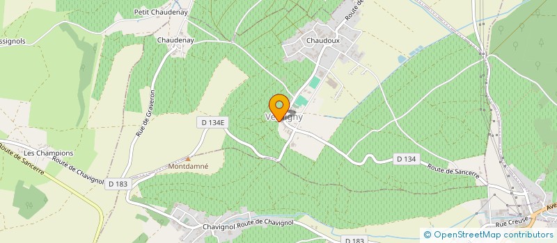 localisation de l'entreprise MADAME MELANIE BIRON  VERDIGNY