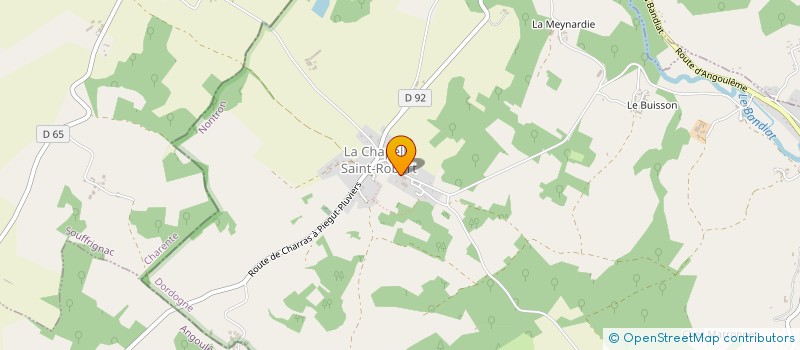 localisation de l'entreprise MADAME MELANIE BLADOU  TEYJAT