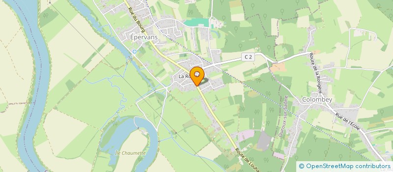 localisation de l'entreprise MADAME MELANIE BLAISE  EPERVANS