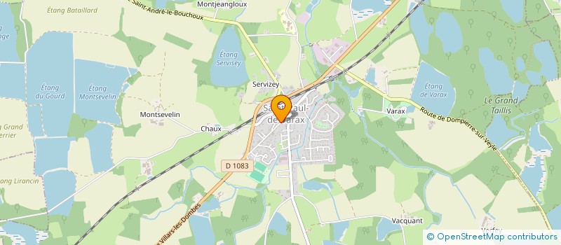 localisation de l'entreprise MADAME MELANIE BLANC  LA TRANCLIERE