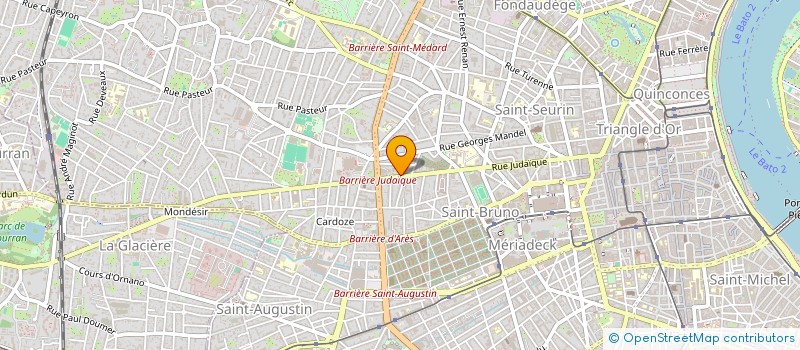 localisation de l'entreprise MADAME MELANIE BOCEL  BORDEAUX