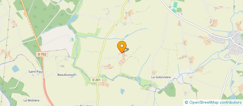 localisation de l'entreprise MADAME MELANIE BOCHEREAU à MONTREVAULT-SUR-EVRE