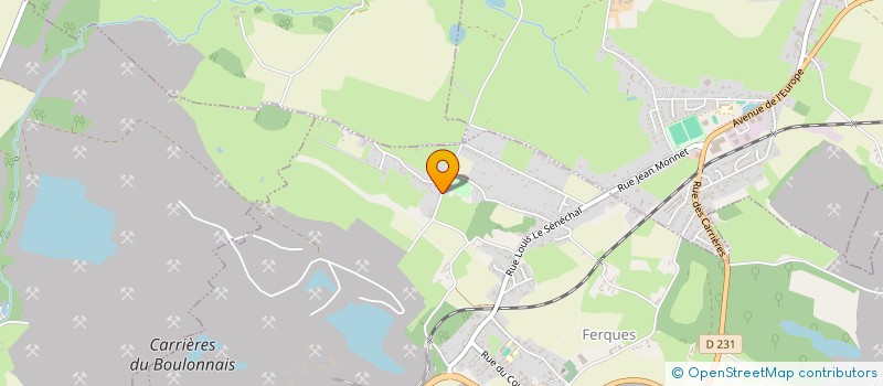 localisation de l'entreprise MADAME MELANIE BODART  FERQUES