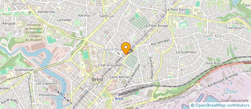 localisation de l'entreprise MADAME MELANIE BODOLEC  BOHARS