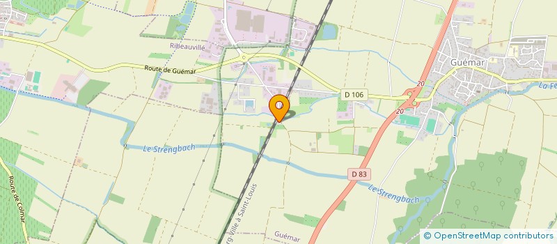 localisation de l'entreprise MADAME MELANIE BOEHRER  GUEMAR