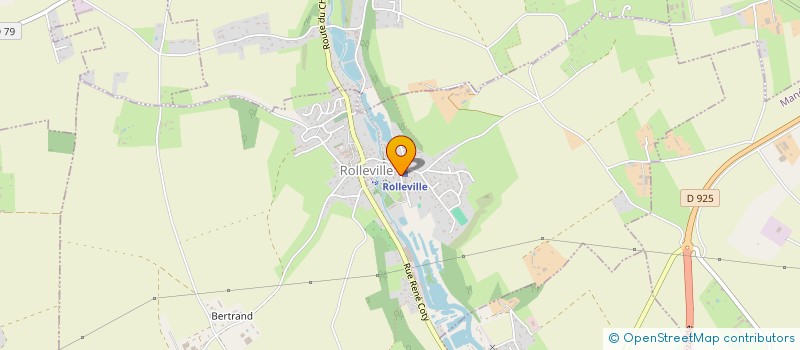 localisation de l'entreprise MADAME MELANIE BOISARD  ROLLEVILLE