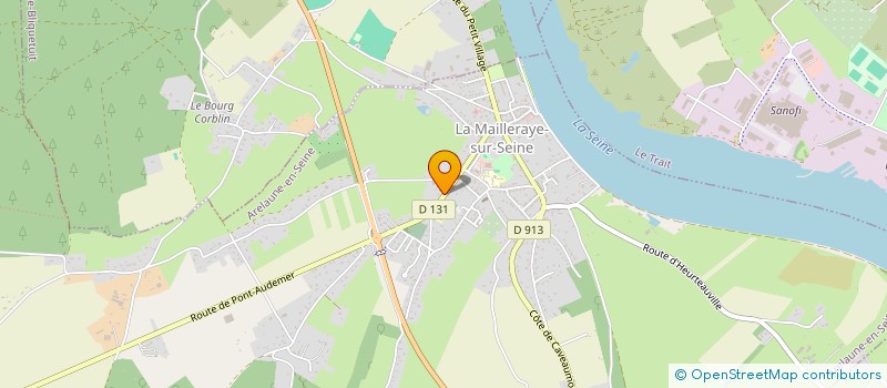 localisation de l'entreprise MADAME MELANIE BOISHARDY  ARELAUNE-EN-SEINE