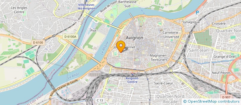 localisation de l'entreprise MADAME MELANIE BONET  AVIGNON