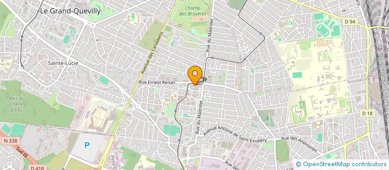 localisation de l'entreprise MADAME MELANIE BOUDET  SAINT-ETIENNE-DU-ROUVRAY