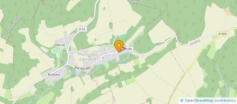 localisation de l'entreprise MADAME MELANIE BOULLONNOIS  THURY-SOUS-CLERMONT