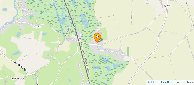 localisation de l'entreprise MADAME MELANIE BOURGAU  PONTHOILE