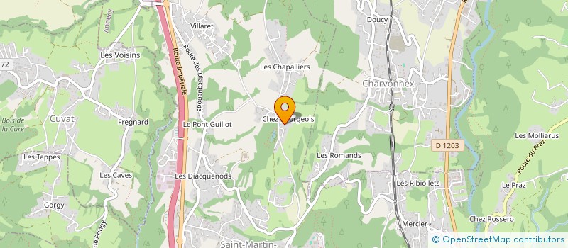 localisation de l'entreprise MADAME MELANIE BOUSSY  ARGONAY