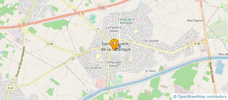 localisation de l'entreprise MADAME MELANIE BOUTIN à LEUCATE
