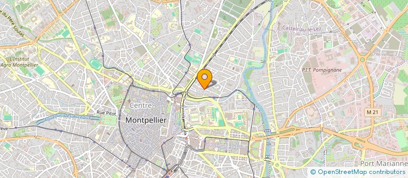 localisation de l'entreprise MADAME MELANIE BOUTONNET à MONTPELLIER