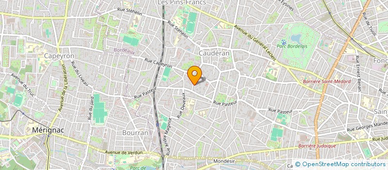 localisation de l'entreprise MADAME MELANIE BRENNMEHL  BORDEAUX