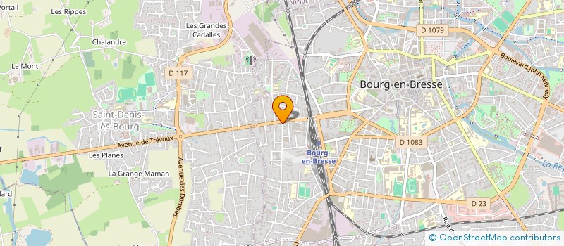 localisation de l'entreprise MADAME MELANIE BRIDON à BOURG-EN-BRESSE