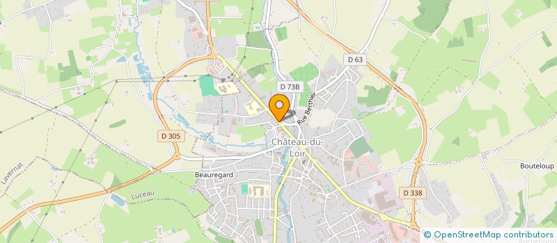 localisation de l'entreprise MADAME MELANIE BRIERE à MONTVAL-SUR-LOIR