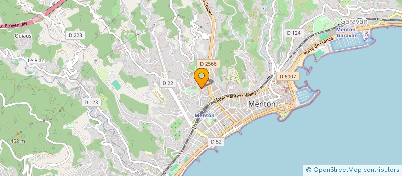 localisation de l'entreprise MADAME MELANIE BRIOIT à MENTON