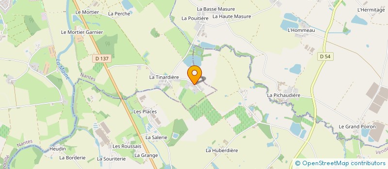 localisation de l'entreprise MADAME MELANIE BROCHARD  REMOUILLE