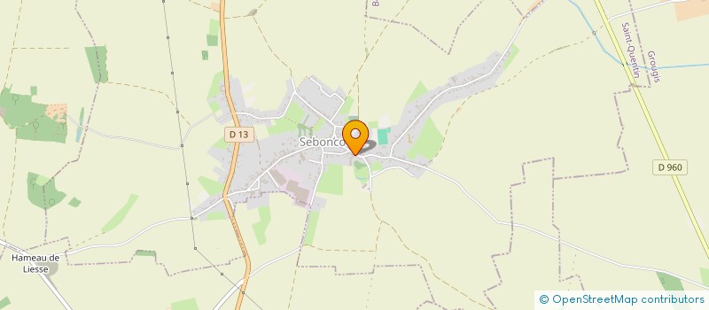 localisation de l'entreprise MADAME MELANIE BROZYNA  FONSOMME