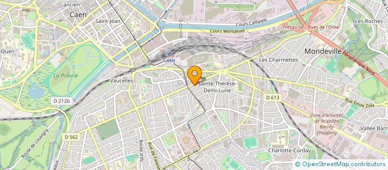 localisation de l'entreprise MADAME MELANIE BRUNEAU à CAEN