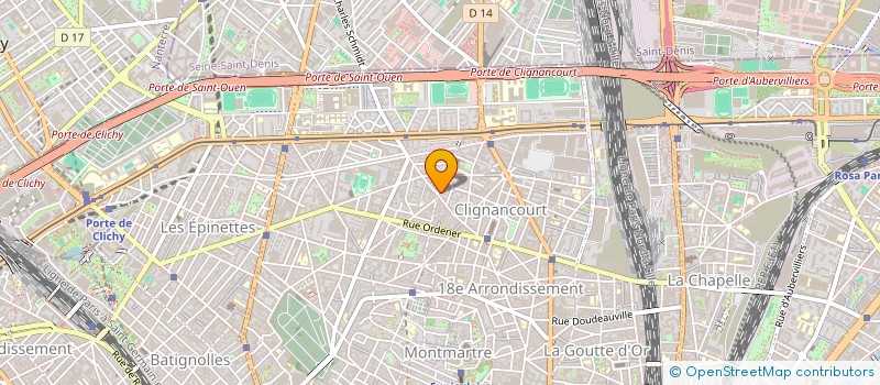 localisation de l'entreprise MADAME MELANIE BUDILLON-RABATEL  PARIS