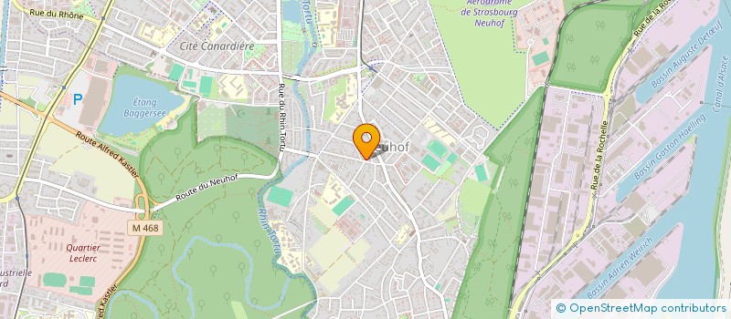 localisation de l'entreprise MADAME MELANIE BURCKEL à STRASBOURG
