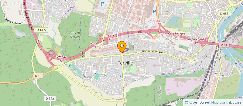 localisation de l'entreprise MADAME MELANIE BURGUN à TERVILLE